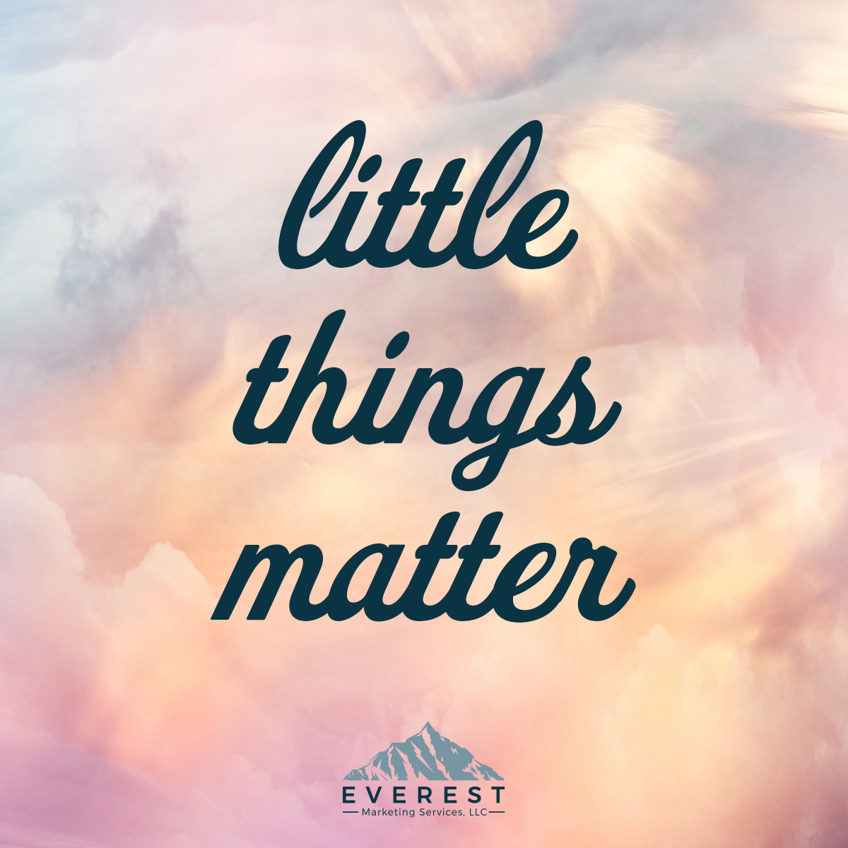 Read more about the article Little Things Matter